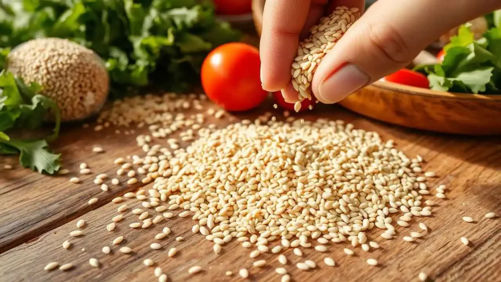 Sesame seeds