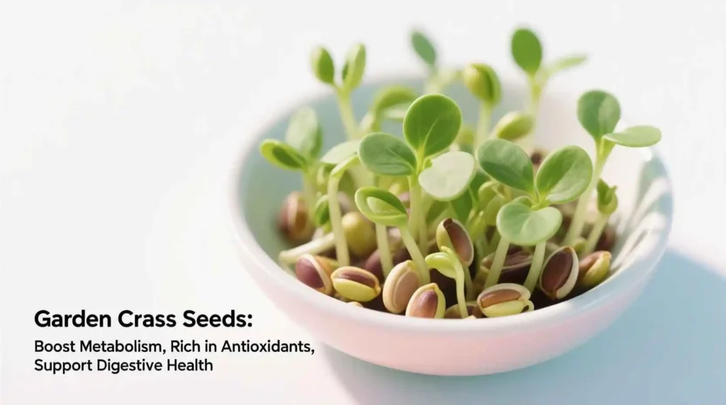 Garden cress seeds